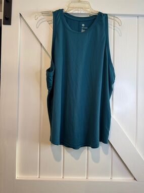 all in motion Teal Muscle Tank Top